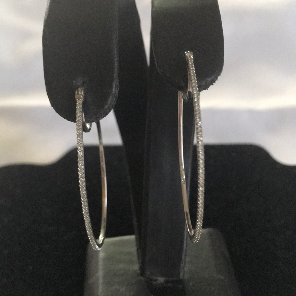 Rhinestone hoops
